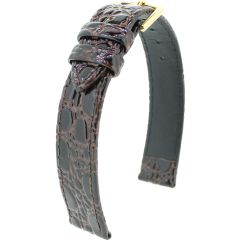 Kroko Pon-Pon Decor RF brun foncé